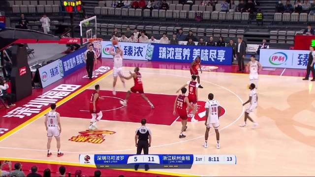 2024年12月27日 12月27日CBA常规赛 深圳 - 浙江 精彩镜头