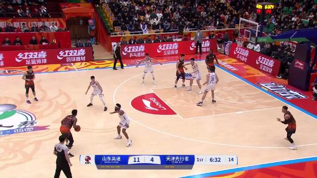 2024年12月27日 12月27日CBA常规赛 山东 - 天津 精彩镜头