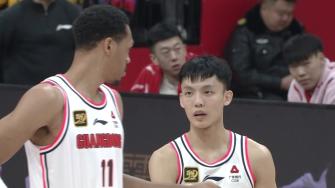 2024年12月28日 黄荣奇20+6+5 徐杰出战28分钟拿13分 广东41分大胜残阵吉林