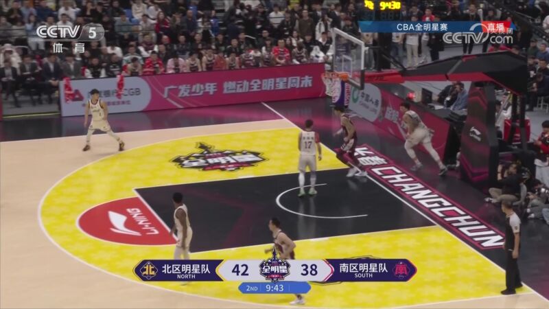 2025年03月02日CBA全明星赛 北区明星 - 南区明星 全场录像