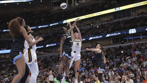 2025年06月08日 WNBA常规赛 印第安纳狂热 79 - 52 芝加哥天空 全场集锦