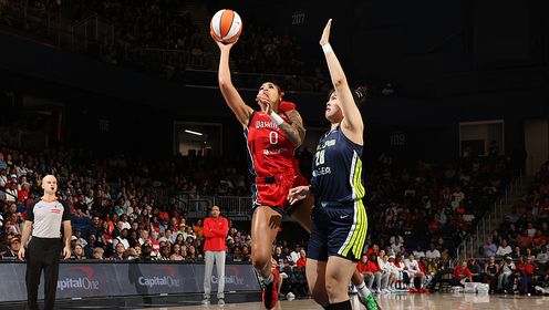2025年06月23日 06月23日 WNBA常规赛 达拉斯飞翼88 - 91华盛顿神秘人 全场集锦